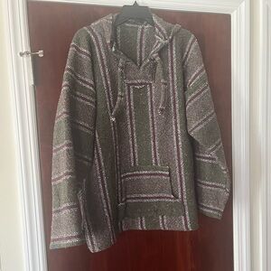 Mexican Poncho Hoodie